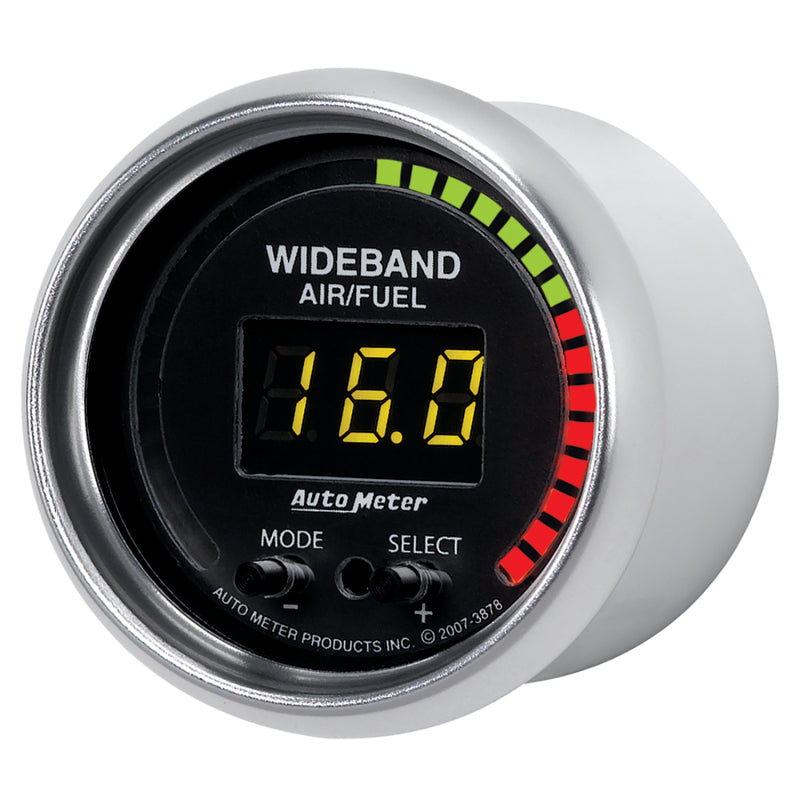 Autometer GS 52mm AFR or LAMBDA Digital Wideband Air/Fuel Ratio PRO Wideband A/F Kit-thumbmail-3