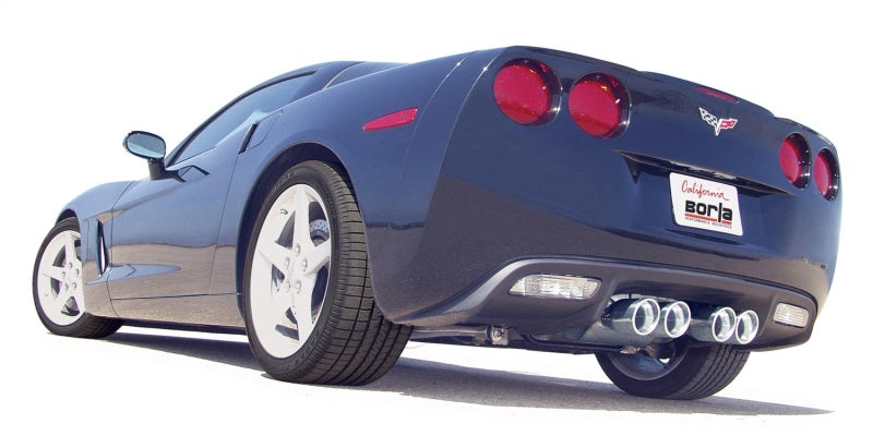 Borla 05-08 Corvette Coupe/Conv 6.0L/6.2L 8cyl 6spd RWD Touring SS Exhaust (rear section only)-thumbmail-5