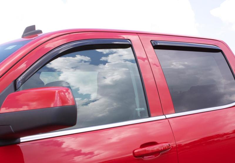 AVS 12-18 Ford Focus Ventvisor In-Channel Front & Rear Window Deflectors 4pc - Smoke-thumbmail-7