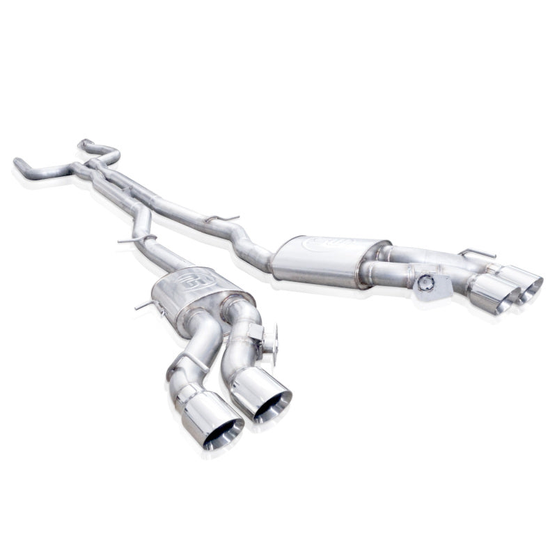 Stainless Works 2016-18 Cadillac CTS-V Sedan Catback System Resonated X-Pipe Dual-Mode Mufflers-thumbmail-2