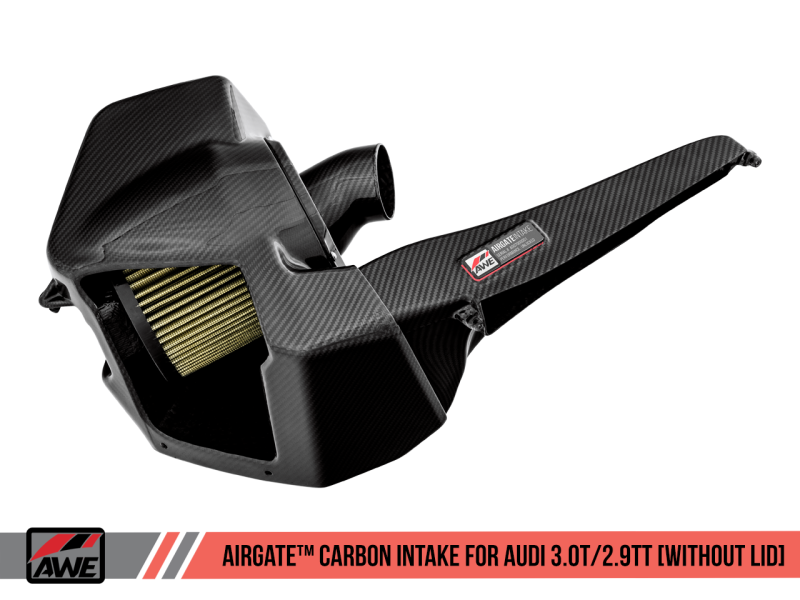 AWE Tuning Audi B9/B9.5 S4/S5/RS5 3.0T Carbon Fiber AirGate Intake w/ Lid-thumbmail-21