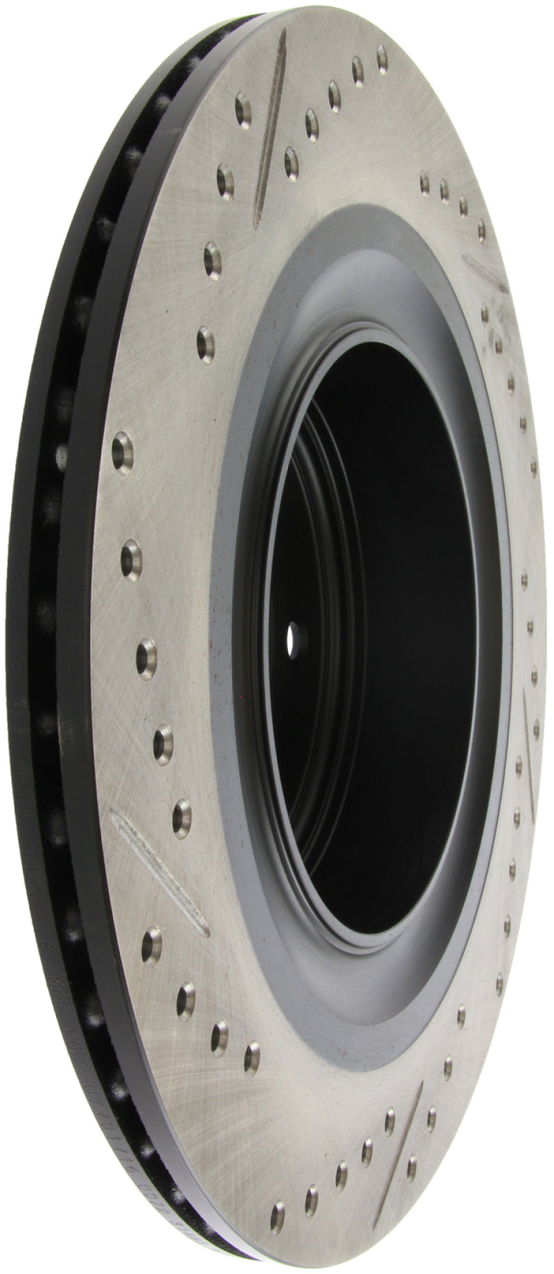 StopTech Infiniti G37 / Nissan 370Z SportStop Slotted & Drilled Rear Left Rotor-thumbmail-2