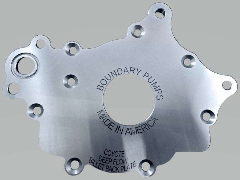Boundary 2018+ Ford Coyote Mustang GT/F150 V8 Oil Pump Assembly w/Billet Back Plate-thumbmail-2