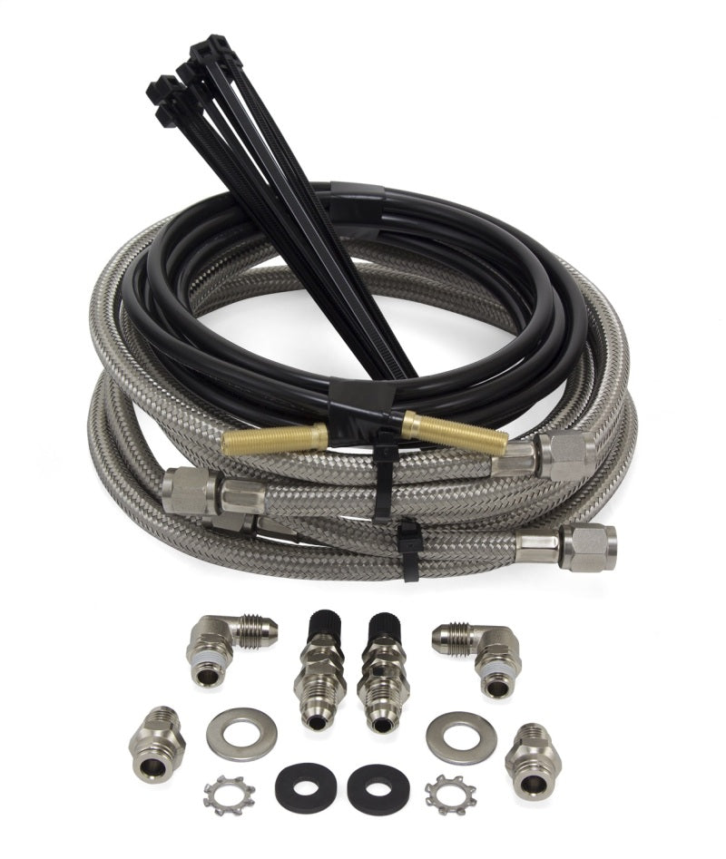 Air Lift Loadlifter 5000 Ultimate Plus Stainless Steel Air Line Upgrade Kit-thumbmail-2