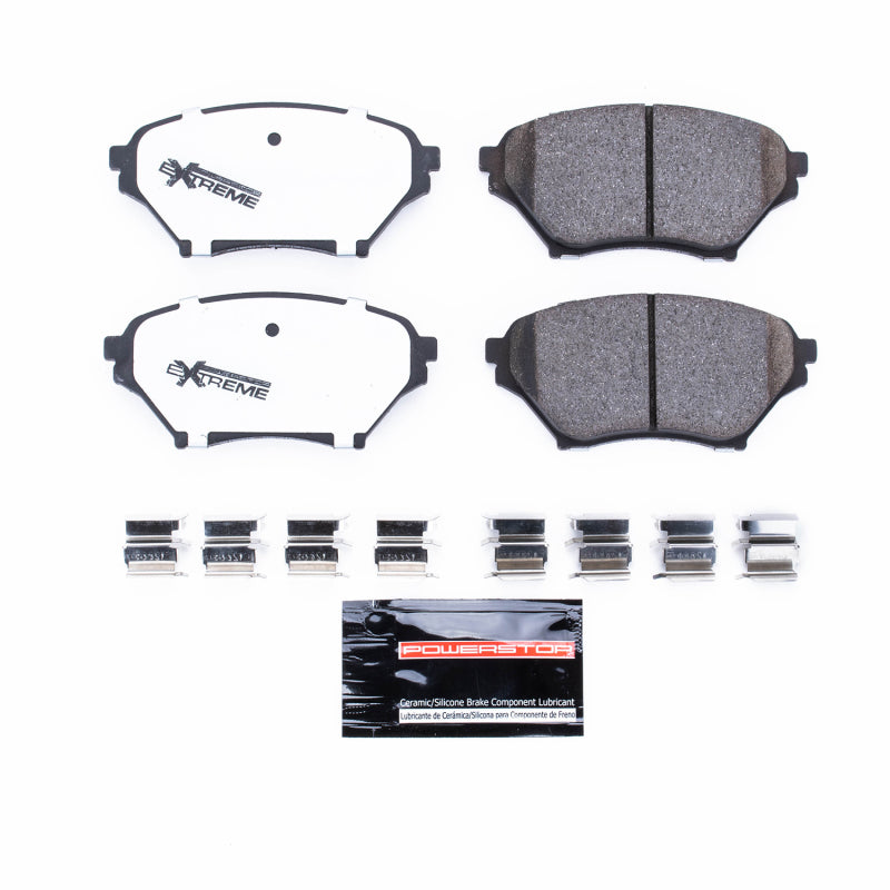 Power Stop 01-05 Mazda Miata Front Z26 Extreme Street Brake Pads w/Hardware-thumbmail-2
