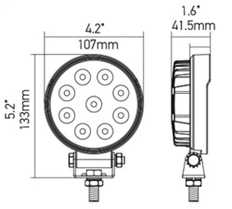 Hella ValueFit Work Light 5RD 1.0 LED MV CR LT-thumbmail-13