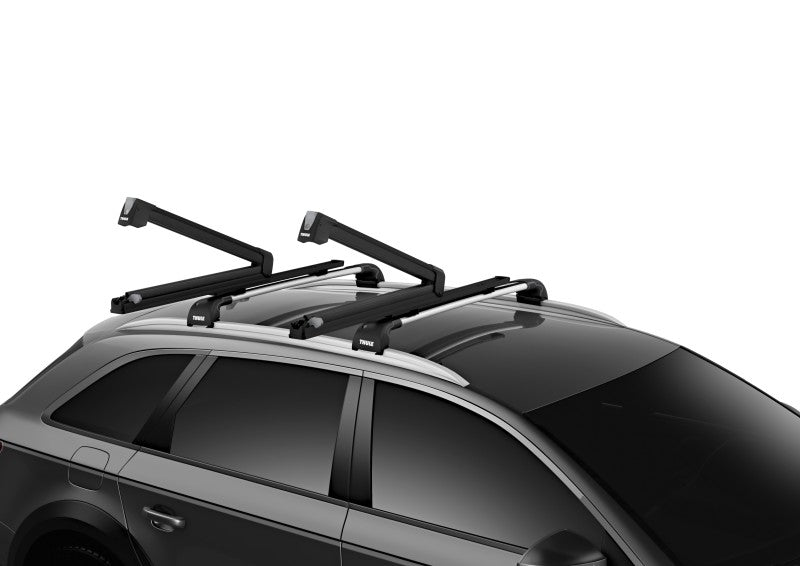 Thule SnowPack Extender Slide-out Ski/Snowboard Rack (Up to 6 Pair Skis/4 Snowboards) - Black-thumbmail-26