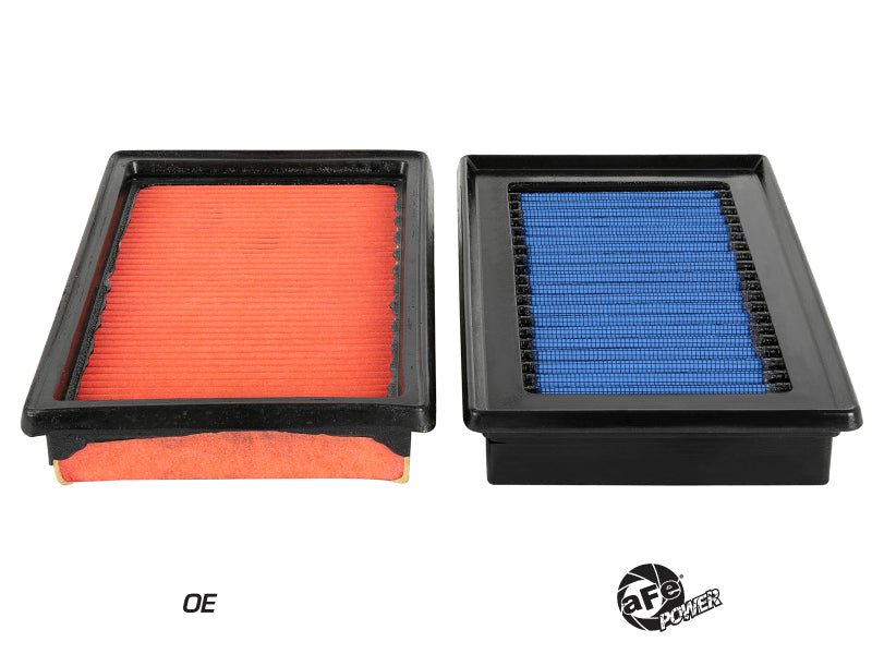 aFe MagnumFLOW OE Replacement Air Filter w/ Pro 5R Media (Pair) 14-19 Infiniti Q50 V6-3.5L/3.7L-thumbmail-8