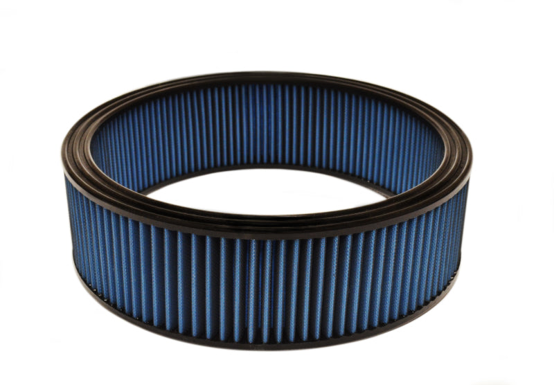 Injen NanoWeb Dry Air Filter 14in Round x 4in Tall - 1in Pleats-thumbmail-2