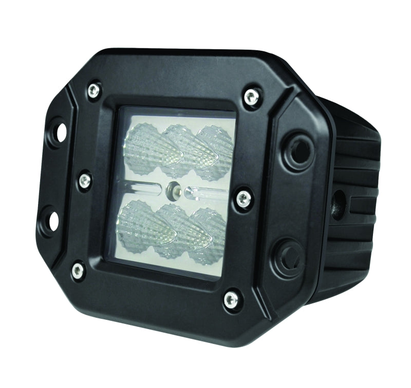 Hella Value Fit Flush Mount 3in 18W Cube Flood Beam LED Light-thumbmail-5