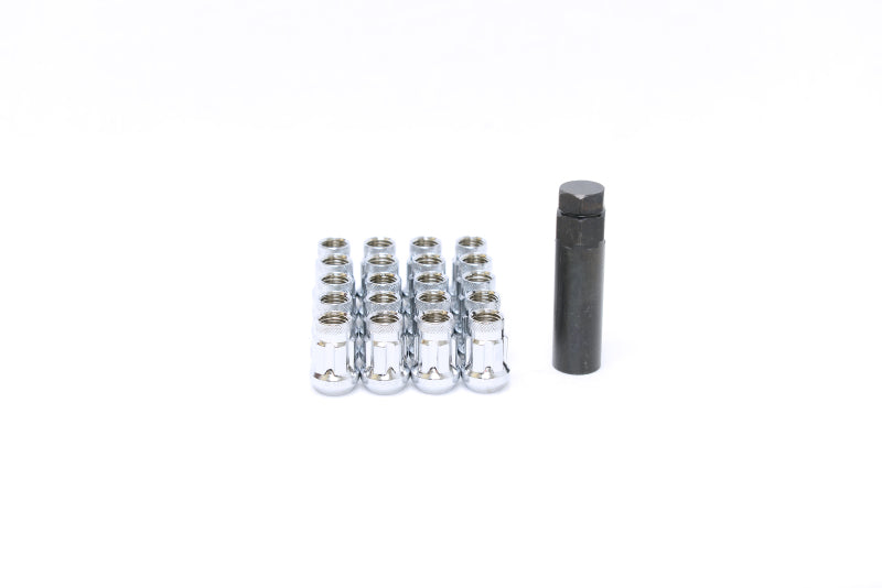 Wheel Mate Monster Lug 35 Short Lug Nut Set of 20 - Chrome 14x1.50-thumbmail-4