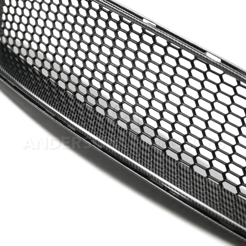 Anderson Composites 2018 Ford Mustang Type-GT Carbon Fiber Upper Grille-thumbmail-6