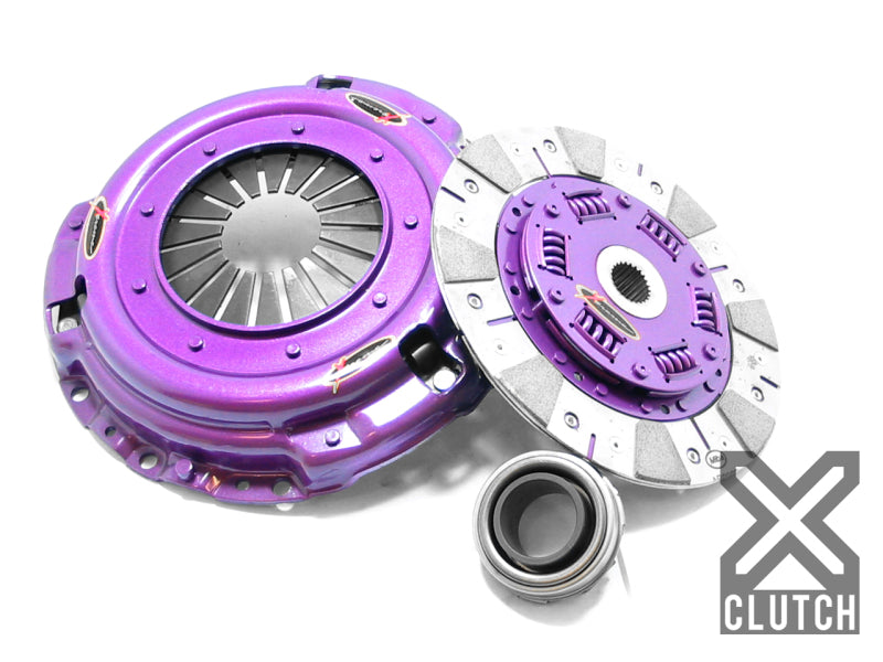 XClutch 89-91 Honda Civic SiR 1.6L Stage 2 Cushioned Ceramic Clutch Kit-thumbmail-1