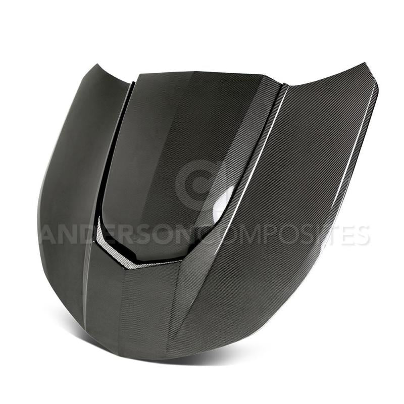 Anderson Composites 2016+ Type-AZ Camaro Double Sided Fiber Hood-thumbmail-2