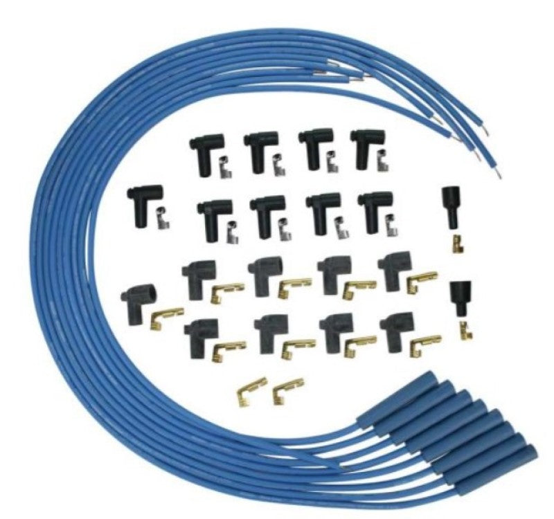 Moroso Universal Ignition Wire Set - Blue Max - Solid Core - Straight - 36in-thumbmail-1