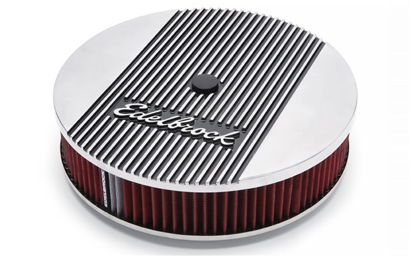 Edelbrock Air Cleaner Elite II 14In Diameter w/ 3In Element Polished-thumbmail-3