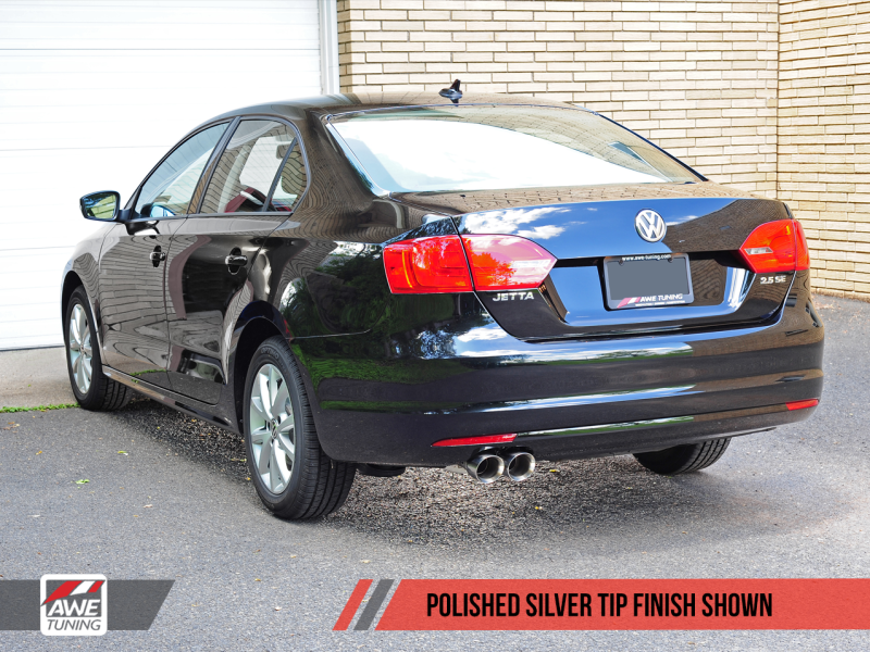 AWE Tuning Mk6 Jetta 2.5L Track Edition Exhaust - Polished Silver Tips-thumbmail-9