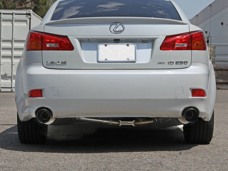 aFe POWER Takeda 06-13 Lexus IS250/IS350 SS Axle-Back Exhaust w/ Black Tips-thumbmail-4