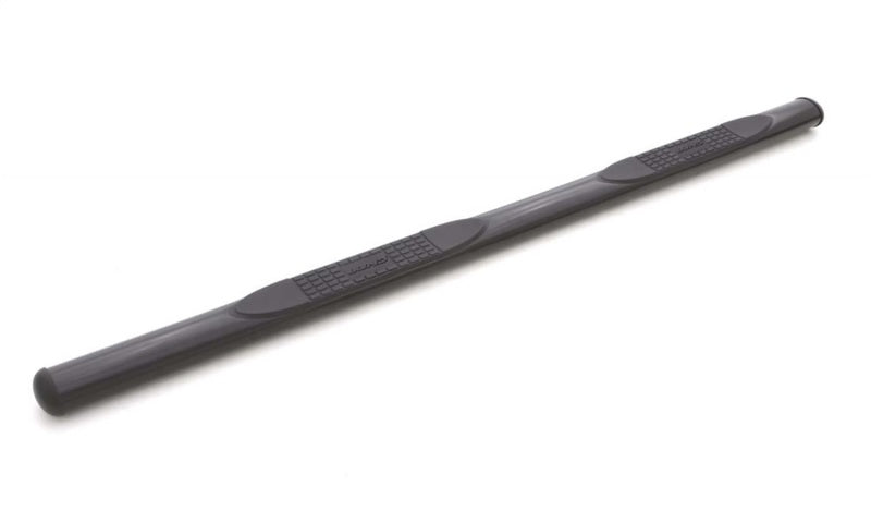 Lund 15-17 Chevy Colorado Crew Cab 4in. Oval Straight Steel Nerf Bars - Black-thumbmail-4
