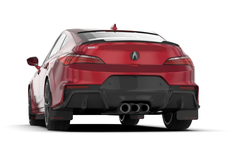 Rally Armor 23-24 Acura Integra + Integra A-Spec Black UR Mud Flap W/Dark Grey Logo (No Drill Req)-thumbmail-5