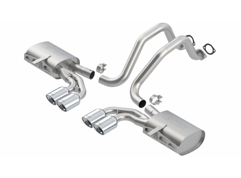 Borla 97-04 Chevrolet Corvette 5.7L 8cyl Touring SS Catback Exhaust-thumbmail-2