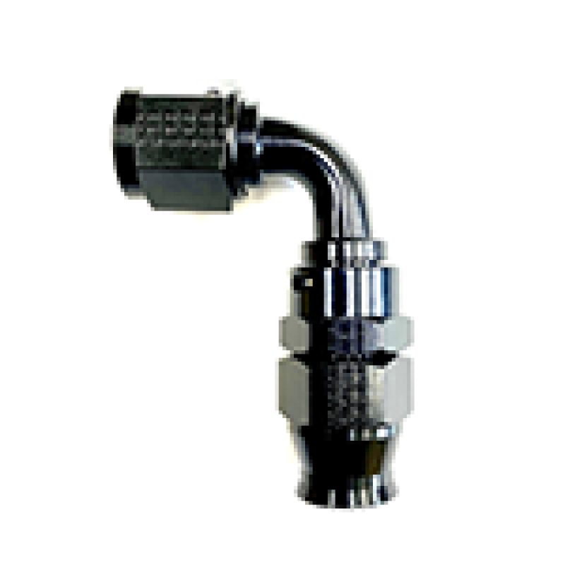 Fragola -12AN Real Street x 90 Degree Hose End Black For PTFE Hose-thumbmail-2