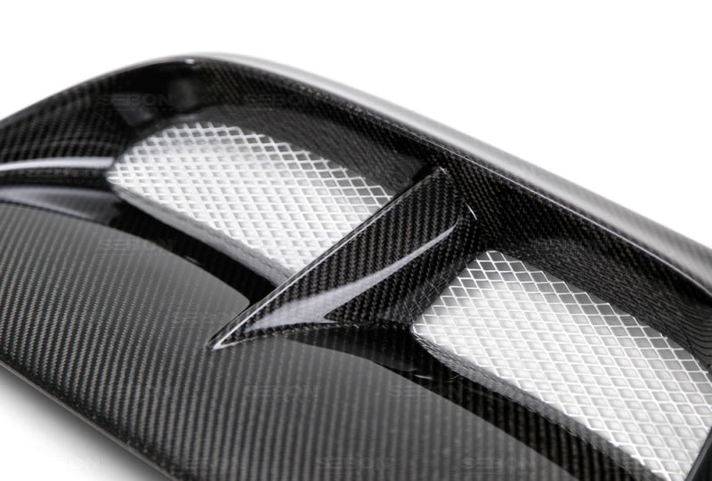 Seibon 04-05 Subaru WRX/STi CW Carbon Fiber Hood Scoop - Only Fits OEM Hoods (Not Seibon Hoods)-thumbmail-3