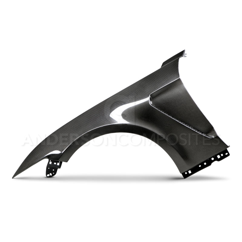 Anderson Composites 15-16 Ford Mustang GT 350 Style Carbon Fiber Front Fenders-thumbmail-3