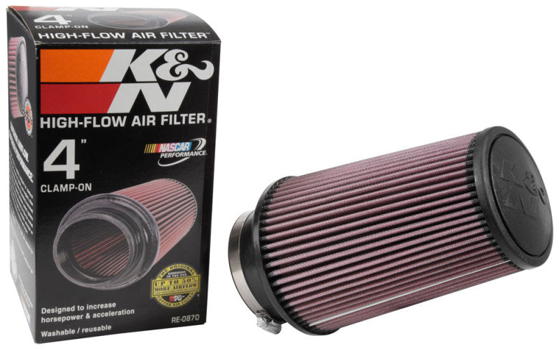 K&N Universal Rubber Filter 4inch FLG / 6inch OD-B / 4-5/8inch OD-T / 9inch H-thumbmail-25