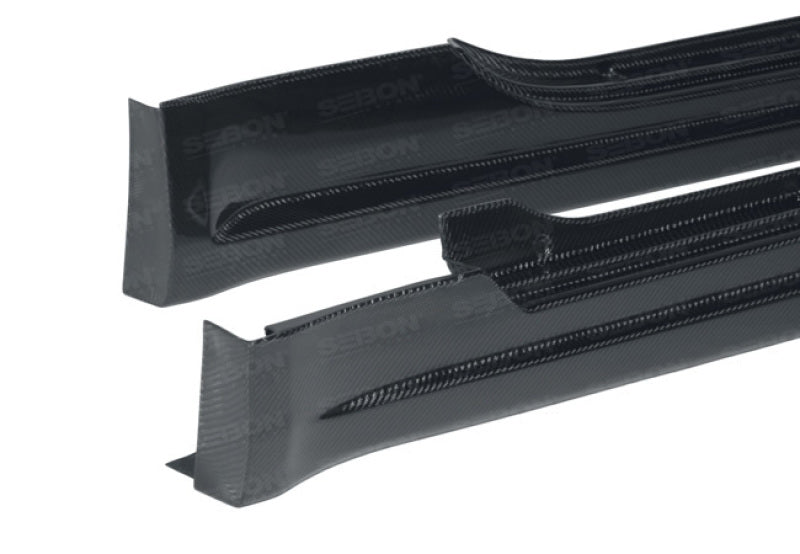Seibon 02-05 Nissan 350Z SA Carbon Fiber Side Skirts-thumbmail-5