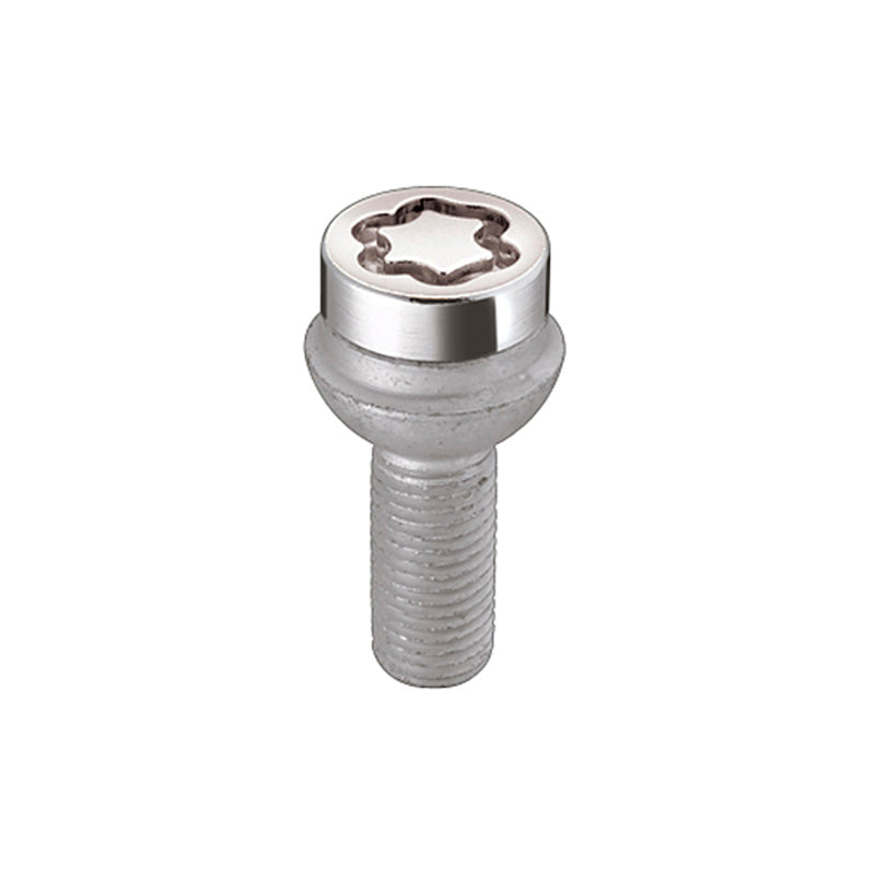 McGard Wheel Lock Bolt Set - 4pk. (Radius Seat) M12X1.5 / 17mm Hex / 23.3mm Shank Length - Chrome-thumbmail-4