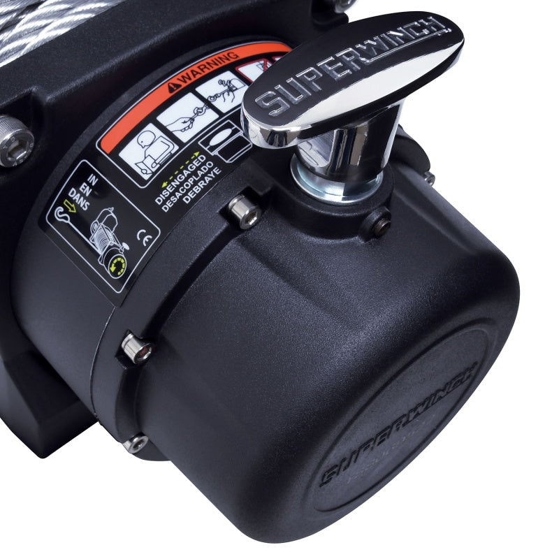 Superwinch 9500 LBS 12V DC 11/32in x 95ft Steel Rope Tiger Shark 9500 Winch-thumbmail-11