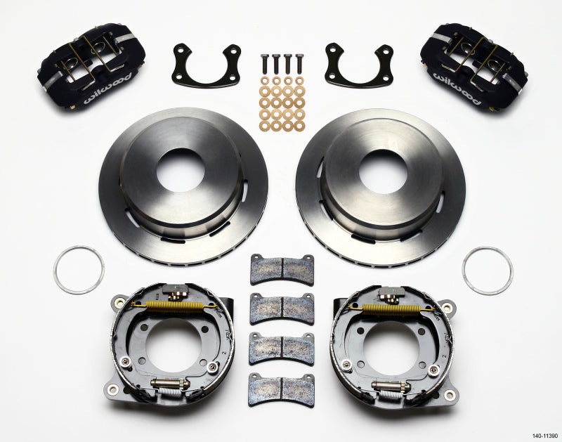 Wilwood Dynapro Low-Profile 11.00in P-Brake Kit New Big Ford 2.50in Offset-thumbmail-1