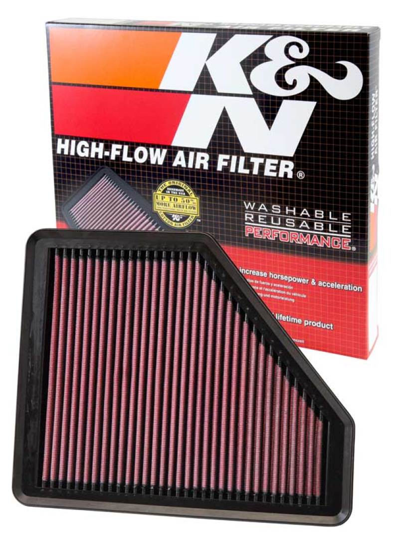 K&N Hyundai Genesis Coupe 2.0T/3.8 Drop In Air Filter-thumbmail-18