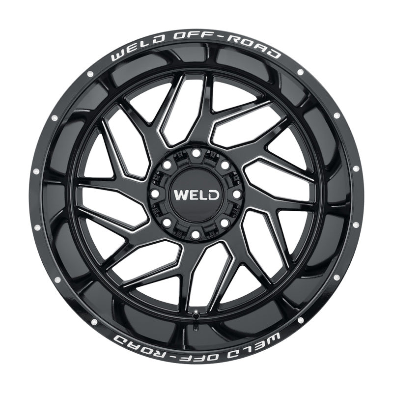 Weld Off-Road W117 22X10 Fulcrum 8X180 ET-18 BS4.75 Gloss Black MIL 124.3-thumbmail-3