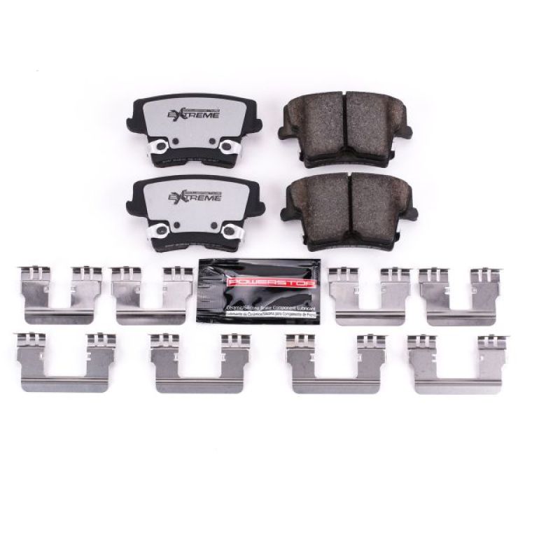 Power Stop 05-19 Chrysler 300 Rear Z26 Extreme Street Brake Pads w/Hardware-thumbmail-1