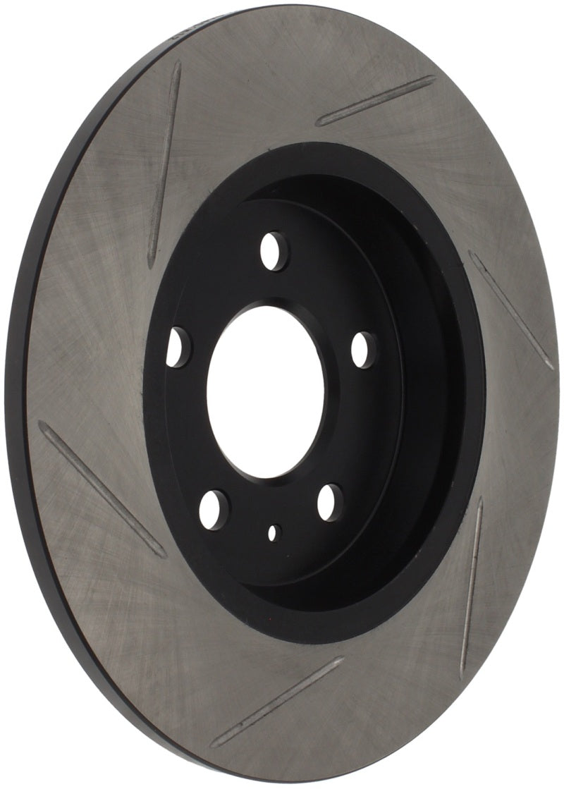 StopTech Power Slot 09-10 Audi A4/A4 Quattro / 08-10 A5 / 10 S4 Rear Right Slotted Rotor-thumbmail-6