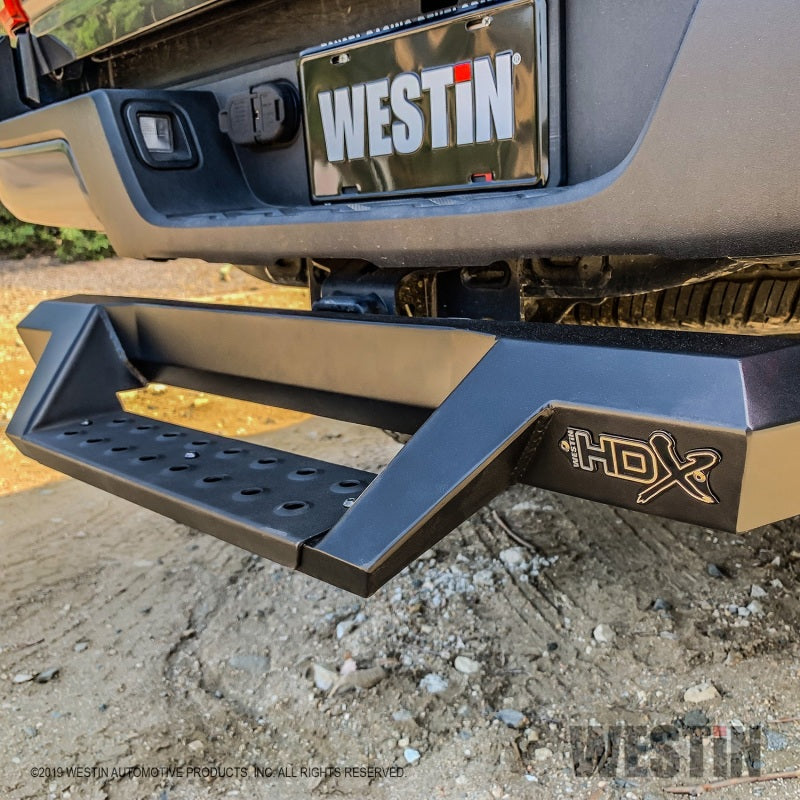 Westin HDX Drop Hitch Step 34in Step 2in Receiver - Textured Black-thumbmail-5