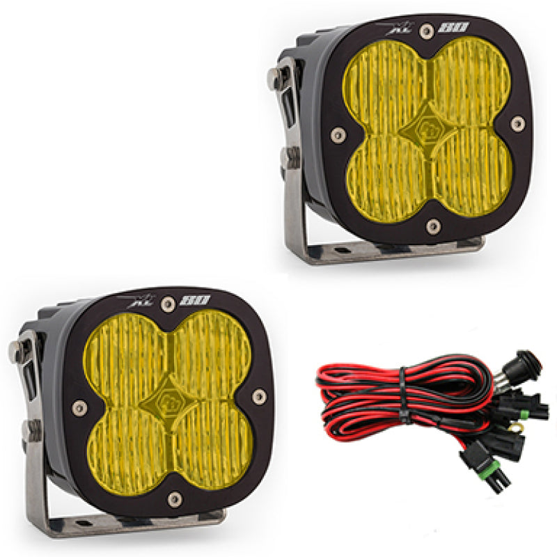Baja Designs XL80 Series Wide Cornering Pattern LED Light Pods - Amber-thumbmail-1