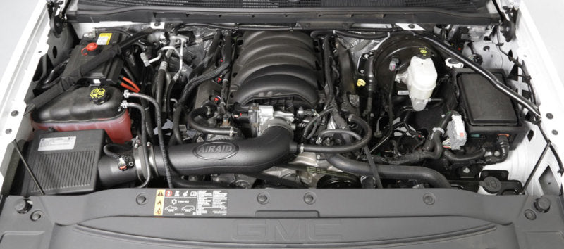 Airaid 17-18 GMC Sierra/Yukon V8-6.2L F/I Jr Intake Kit - Oiled / Red Media-thumbmail-9