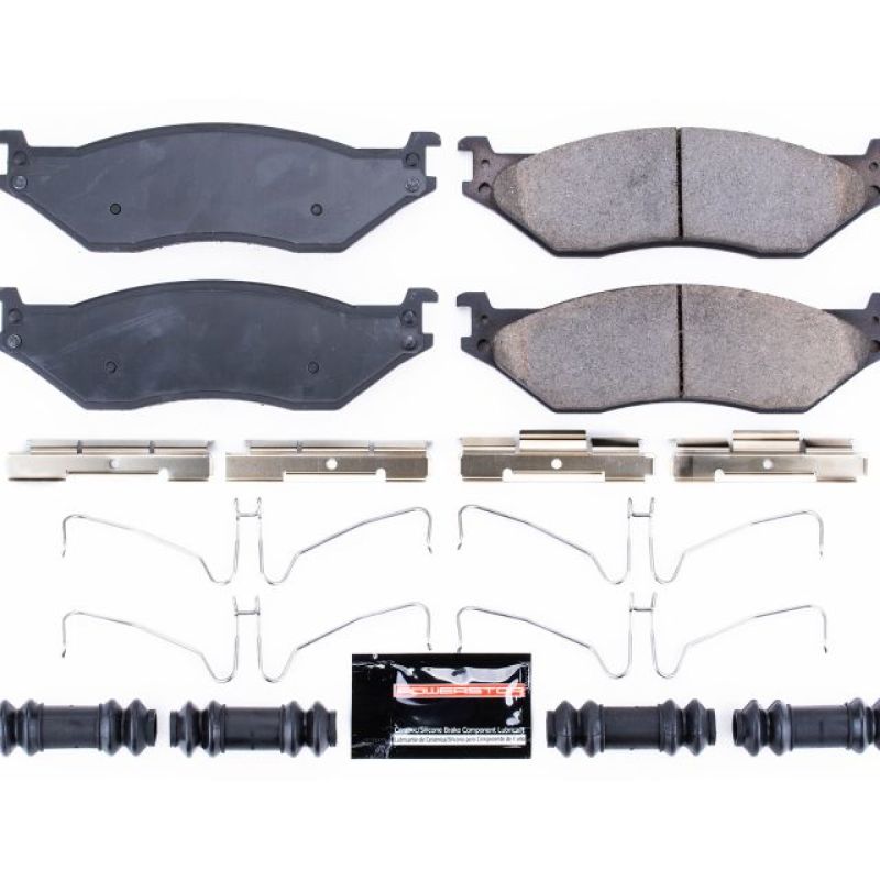 Power Stop 08-09 Ford F53 Front or Rear Z23 Evolution Sport Brake Pads w/Hardware-thumbmail-1