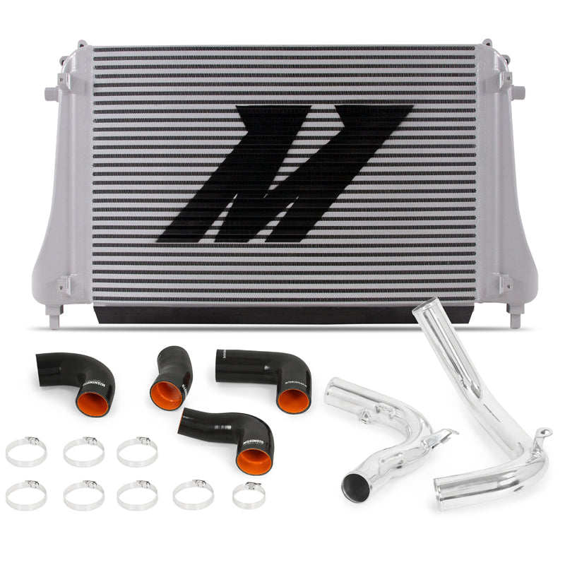 Mishimoto 2015+ VW MK7 Golf TSI / GTI / R Performance Intercooler Kit w/ Pipes (Polished)-thumbmail-3