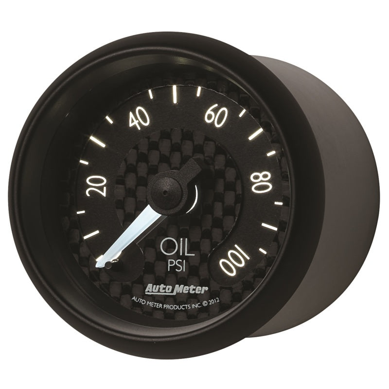 Autometer GT Series 52mm Mechanical 0-100 psi Oil Pressure Gauge-thumbmail-6