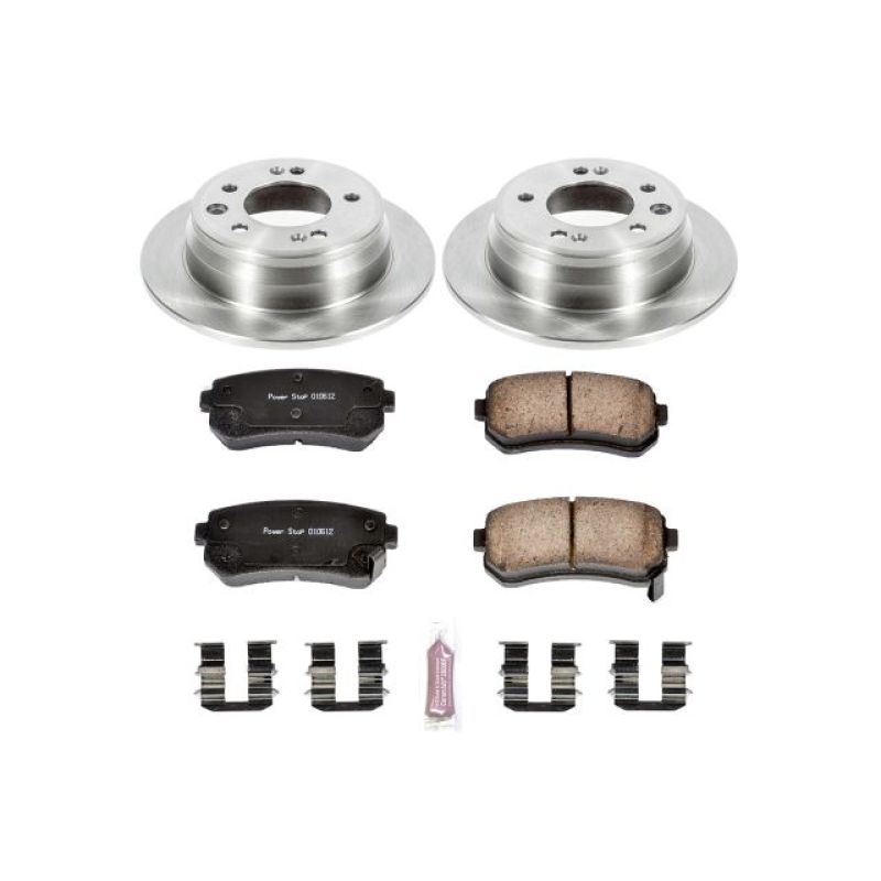 Power Stop 09-12 Hyundai Elantra Rear Autospecialty Brake Kit-thumbmail-1