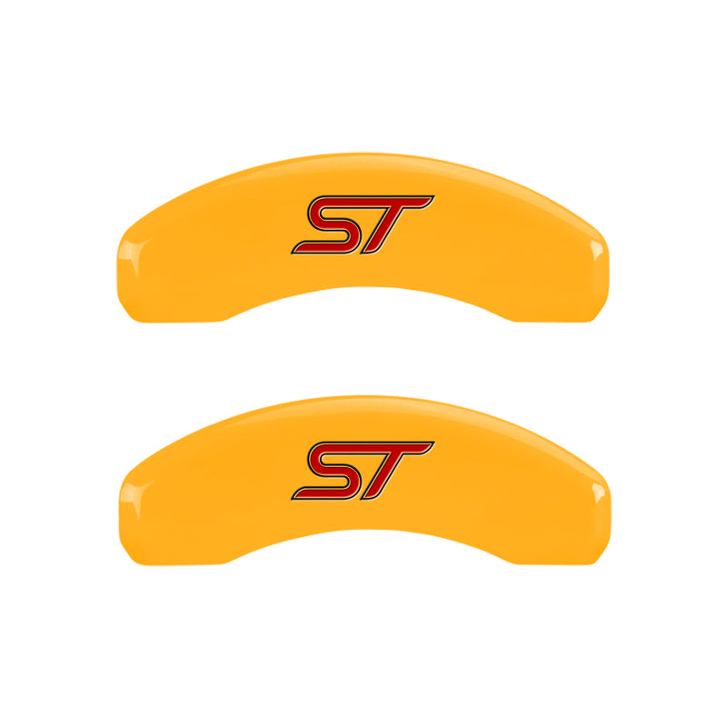 MGP 4 Caliper Covers Engraved Front & Rear No bolts/ST Yellow finish black ch-thumbmail-5