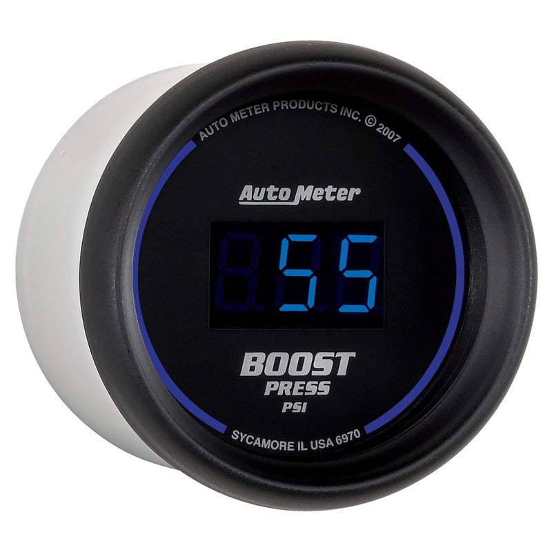 Autometer Cobalt Digital 52mm Digital 5-60 PSI Boost Gauge-thumbmail-3