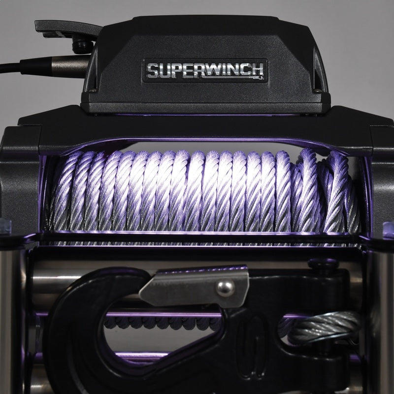 Superwinch 10000 LBS 12V DC 3/8in x 85ft Wire Rope SX 10000 Winch-thumbmail-22