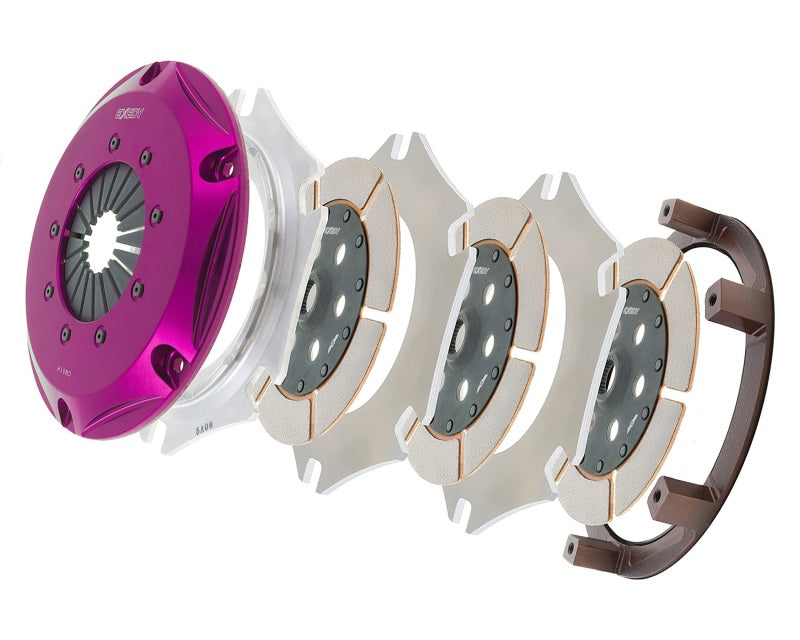 Exedy Universal Builder Series Triple Metallic Clutch Does NOT Incl FW Req. Custom Clutch Actuation-thumbmail-5