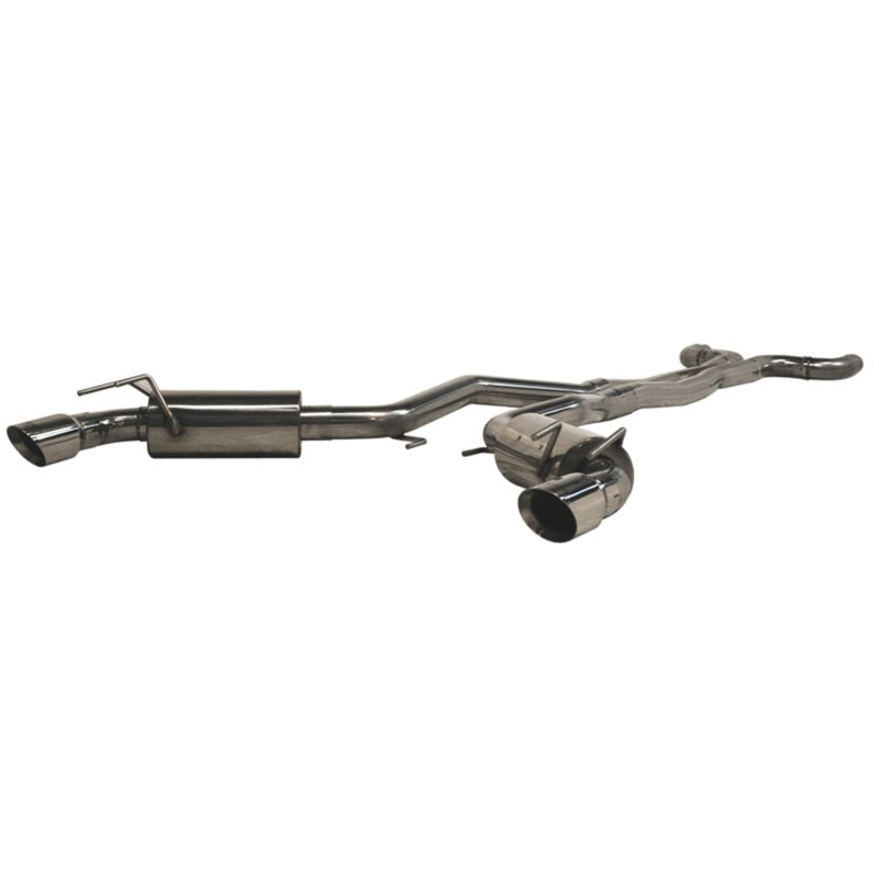 MBRP 2010 Chev Camaro V8 6.2L 6 Speed Dual Cat Back Round Tips  (11 Conv. MUST purchase mbrpAD1710)-thumbmail-2