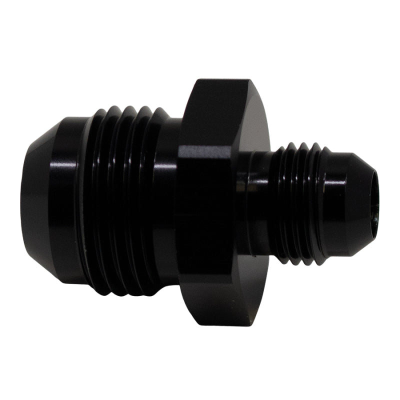 DeatschWerks 10AN Male Flare to 6AN Male Flare Reducer Straight - Anodized Matte Black-thumbmail-2